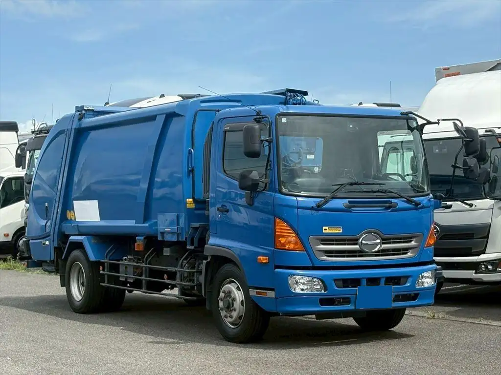 日野 レンジャー 中型/増トン パッカー車 プレス式 QKG-FJ7JGAAの中古トラック画像2