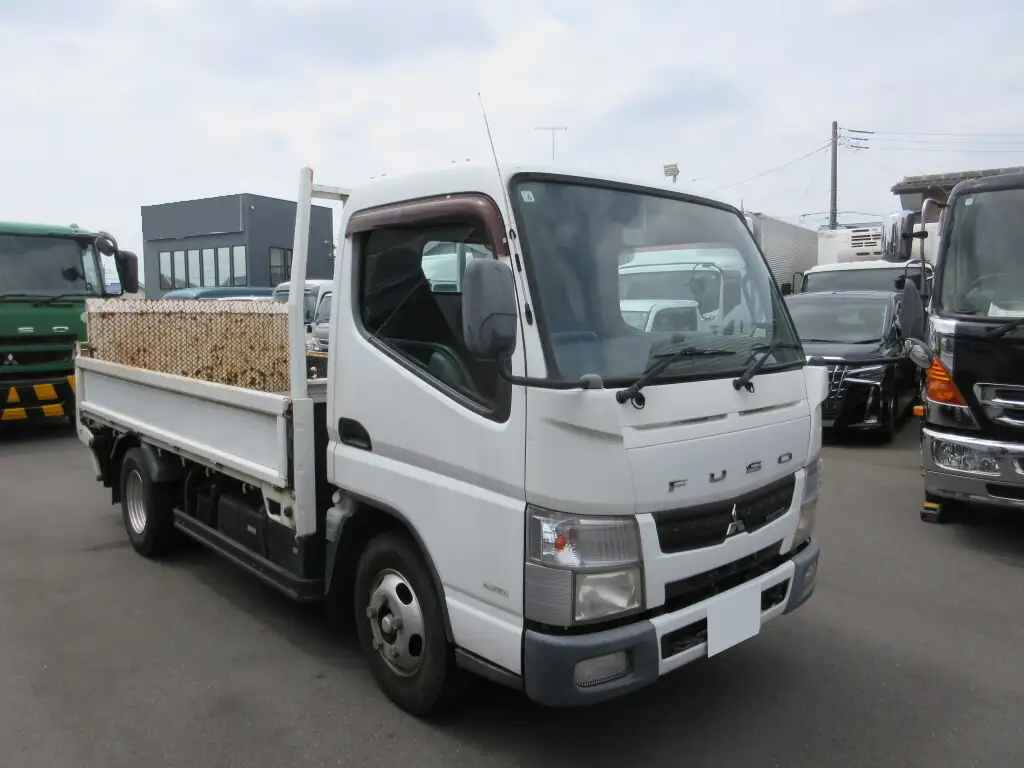 三菱 キャンター 小型 平ボディ パワーゲート TKG-FEA20の中古トラック画像2