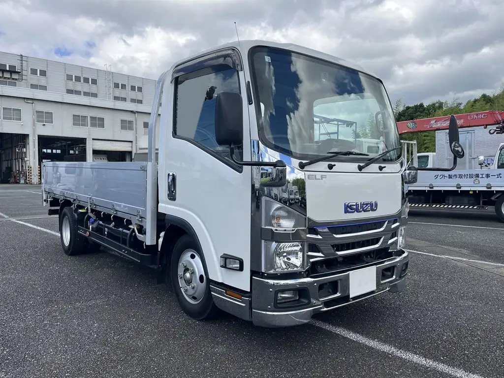 いすゞ エルフ 小型 平ボディ 2RG-NLR88AR H31/R1の中古トラック画像2