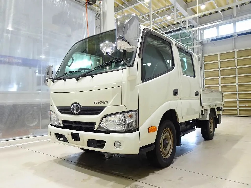 トヨタ ダイナ 小型 平ボディ Wキャブ 床鉄板 の中古トラック【車両No.123627】