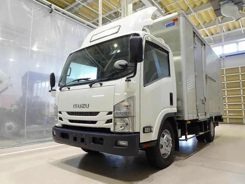 いすゞ エルフ 小型 アルミバン パワーゲート サイドドア の中古トラック【車両No.158654】