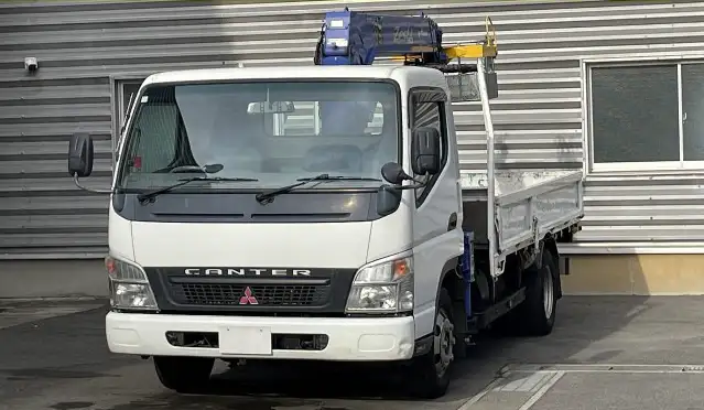 三菱 キャンター 小型 クレーン付 4段 ラジコンの中古トラック画像1