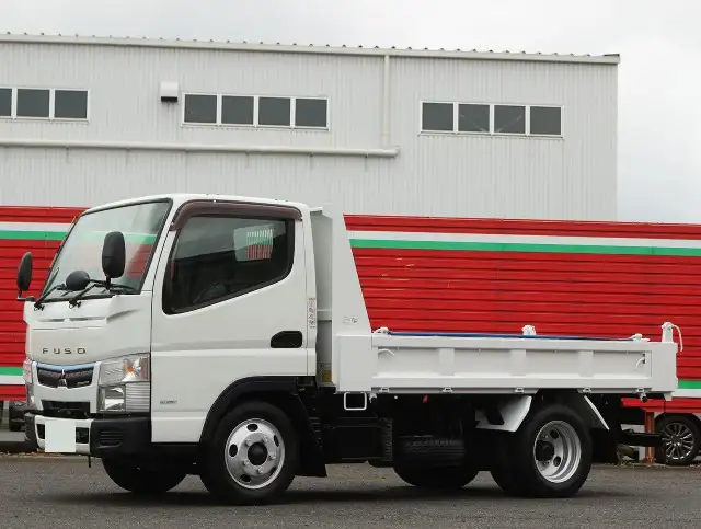 三菱 キャンター 小型 ダンプ 強化 コボレーンの中古トラック画像1