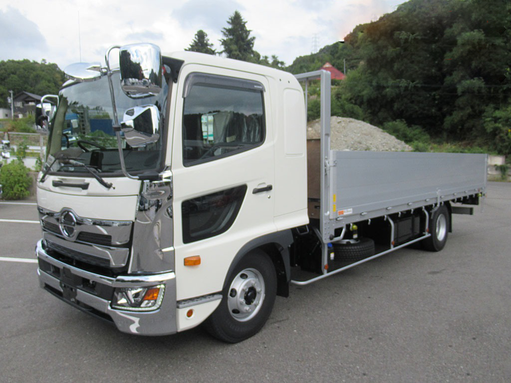 日野 レンジャー 中型/増トン 平ボディ アルミブロック ベッド の中古トラック【車両No.120328】
