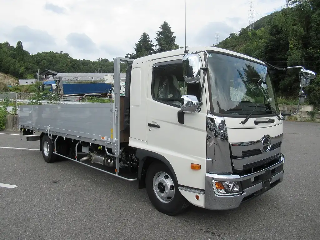 日野 レンジャー 中型/増トン 平ボディ アルミブロック エアサスの中古トラック画像2