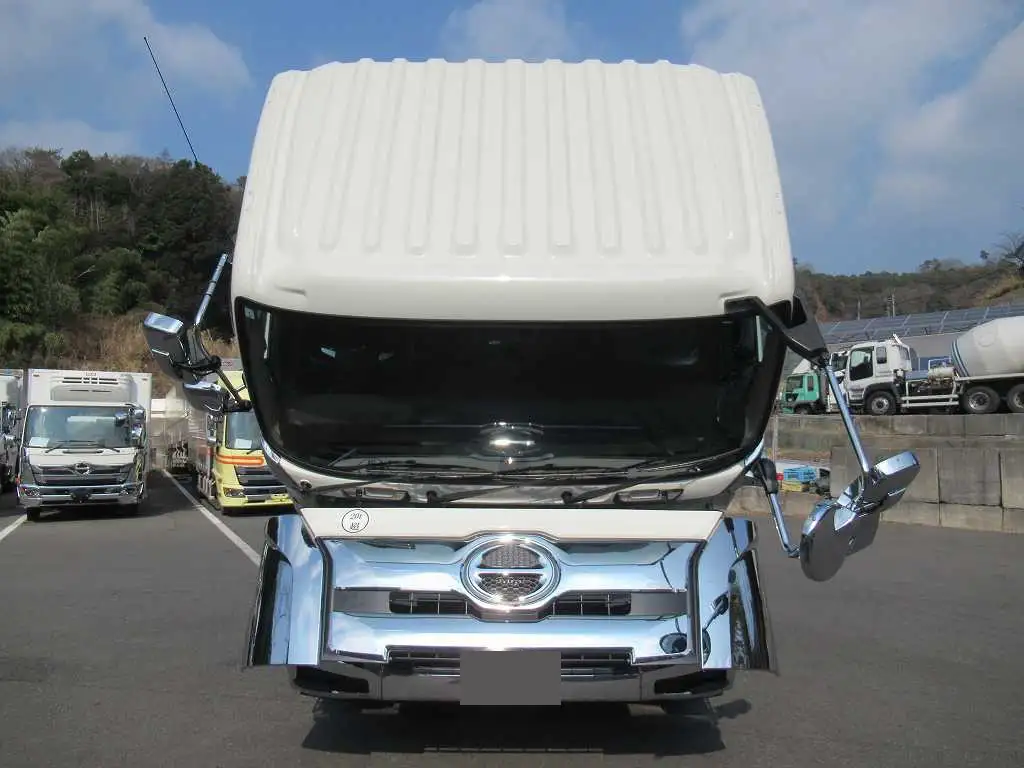 日野 プロフィア 大型 平ボディ アルミブロック エアサスの中古トラック画像9