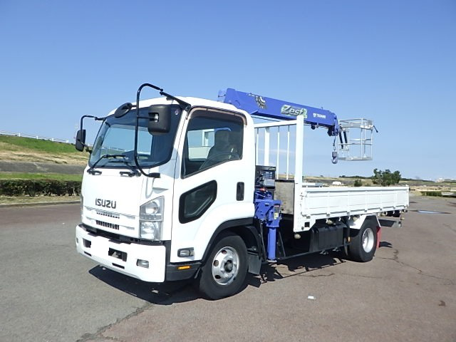 いすゞ フォワード 中型/増トン クレーン付 アルミブロック エアサス の中古トラック【車両No.175980】