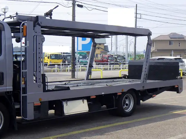 いすゞ エルフ 小型 車両重機運搬 ラジコン ウインチの中古トラック画像7