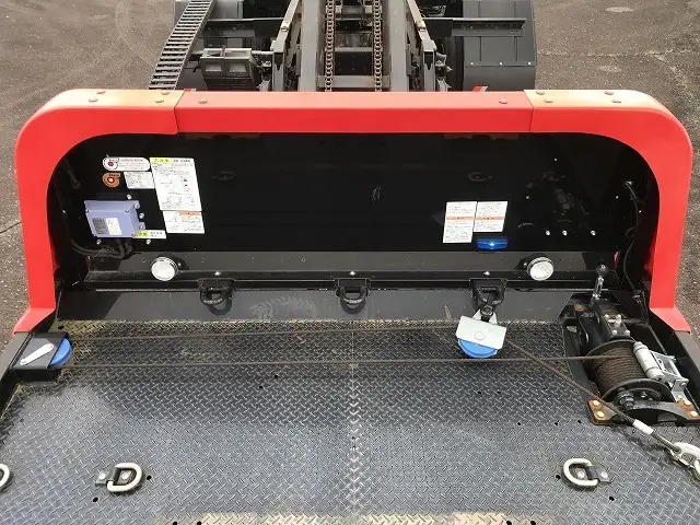 三菱 キャンター 小型 車両重機運搬 ラジコン ウインチの中古トラック画像9