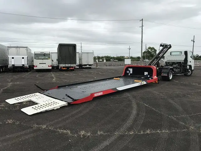 三菱 キャンター 小型 車両重機運搬 ラジコン ウインチの中古トラック画像6