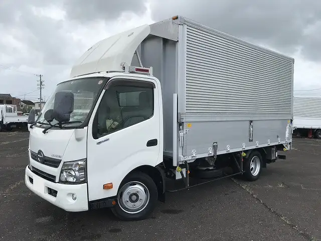 日野 デュトロ 小型 ウイング パワーゲート TKG-XZU710Mの中古トラック画像1