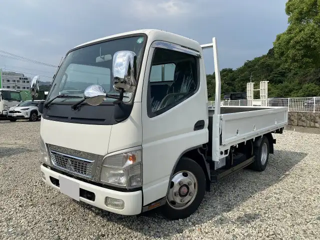 三菱 キャンター 小型 平ボディ PDG-FE72D H20の中古トラック画像1