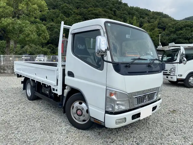 三菱 キャンター 小型 平ボディ PDG-FE72D H20の中古トラック画像3