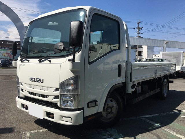 いすゞ エルフ 小型 平ボディ アルミブロック TRG-NMR85AR の中古トラック【車両No.162249】