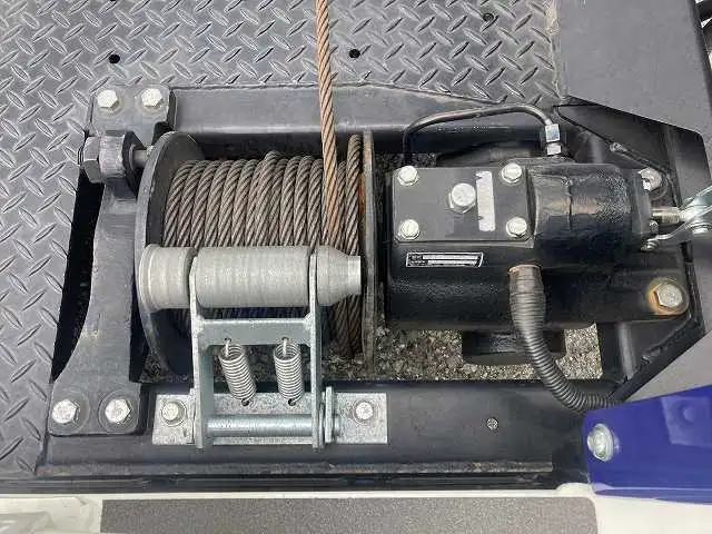 三菱 キャンター 小型 車両重機運搬 ラジコン ウインチの中古トラック画像9