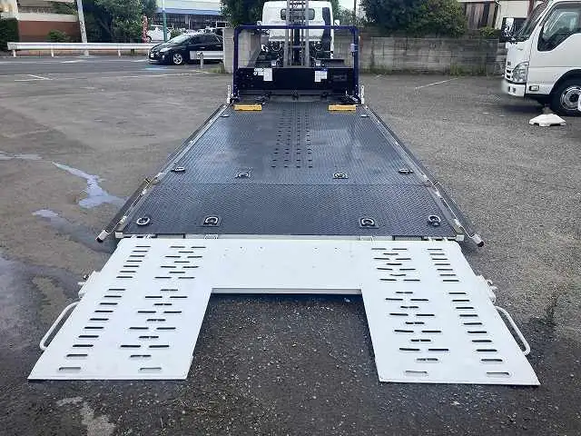 三菱 キャンター 小型 車両重機運搬 ラジコン ウインチの中古トラック画像7