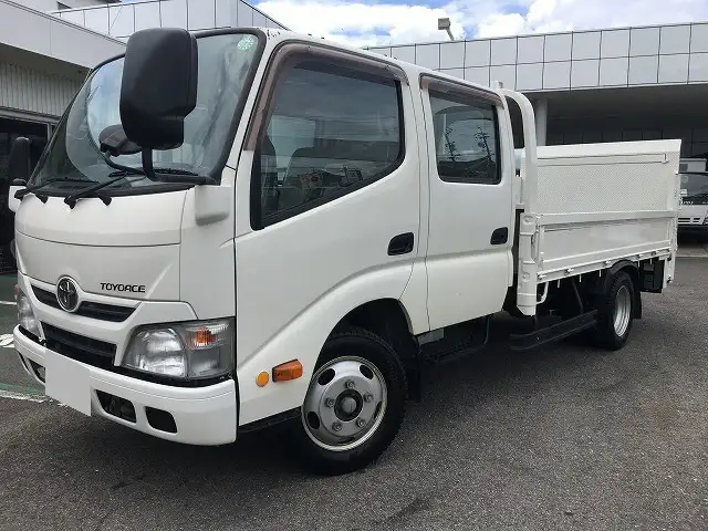 トヨタ トヨエース 小型 平ボディ Wキャブ パワーゲートの中古トラック画像1