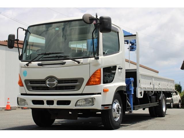 日野 レンジャー 中型/増トン クレーン付 4段 ラジコン の中古トラック【車両No.121156】