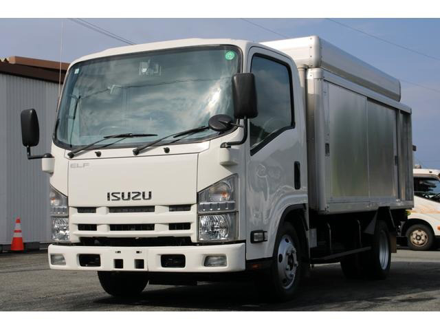 いすゞ エルフ 小型 アルミバン 床鉄板 サイドドア の中古トラック【車両No.121171】