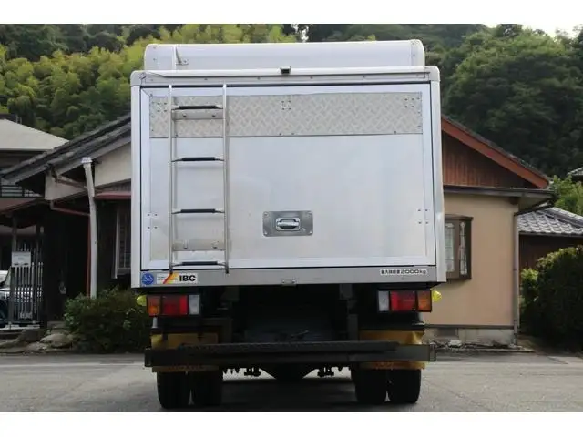 いすゞ エルフ 小型 アルミバン ボトルカー サイドドアの中古トラック画像3