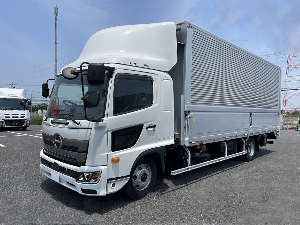 日野 レンジャー 中型/増トン ウイング パワーゲート ベッド の中古トラック【車両No.124074】