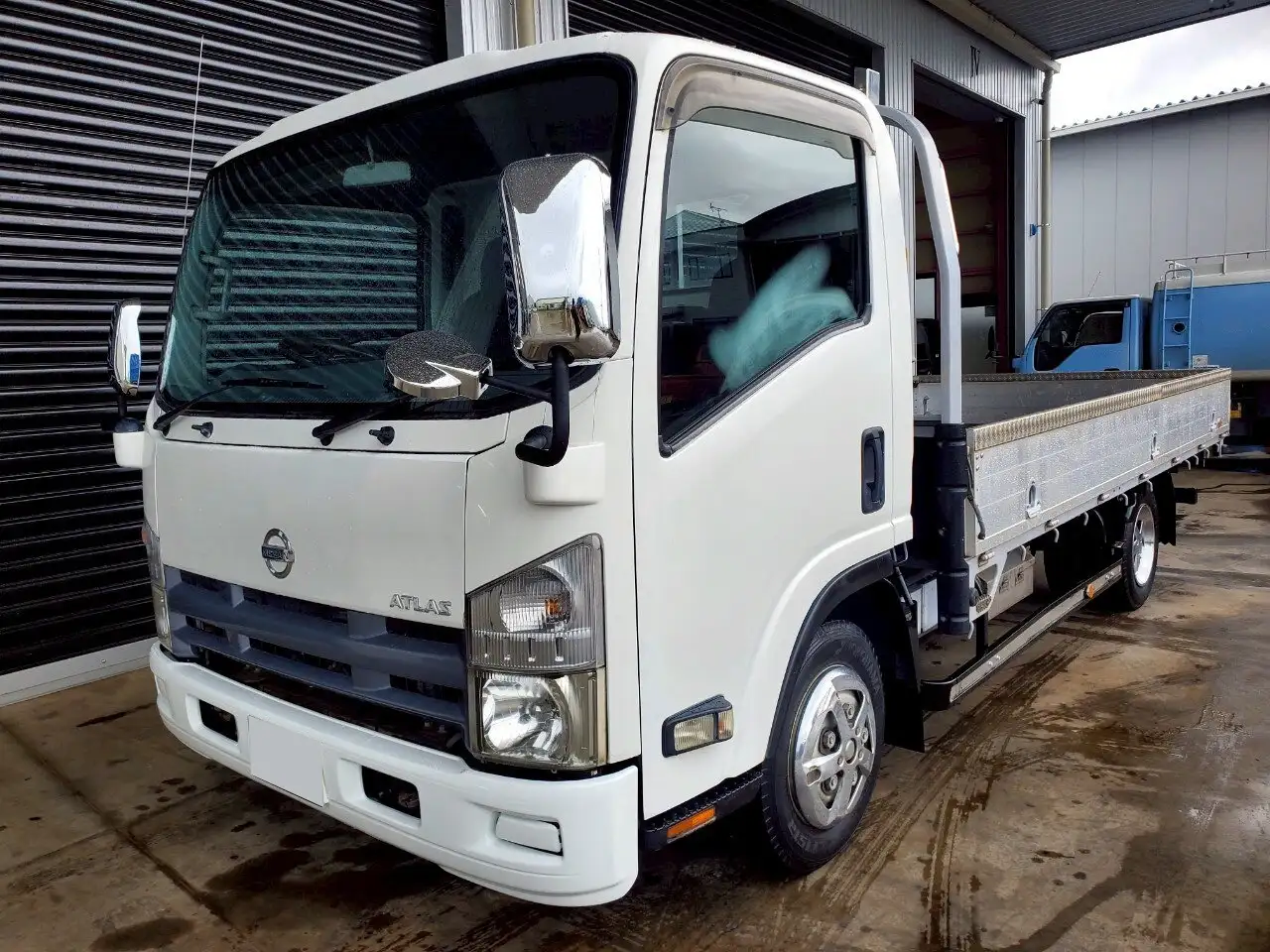 日産 アトラス 小型 平ボディ アルミブロック BKG-ANR85AR の中古トラック【車両No.192975】