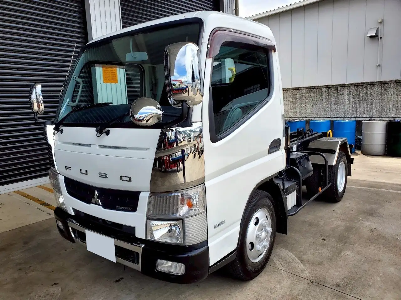 三菱 キャンター 小型 アームロール シングルホイスト TKG-FEA50 の中古トラック【車両No.193122】