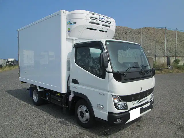 三菱 キャンター 小型 冷凍冷蔵 低温 床ステンの中古トラック画像2
