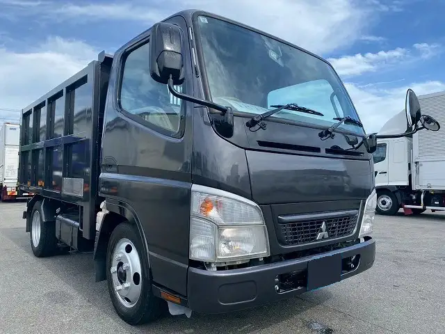 三菱 キャンター 小型 ダンプ 土砂禁 BKG-FE71BSDの中古トラック画像2