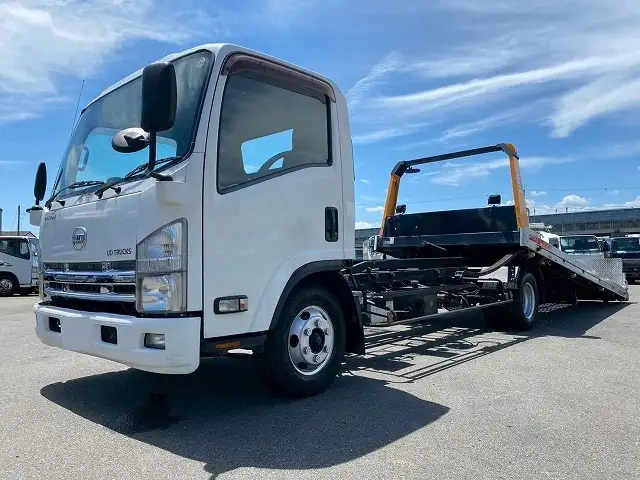 日産UD コンドル 小型 車両重機運搬 ラジコン ウインチの中古トラック画像5