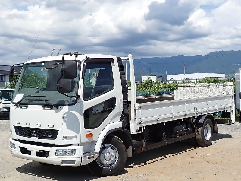 三菱 ファイター 中型/増トン 平ボディ ベッド 2KG-FK61F の中古トラック【車両No.189860】