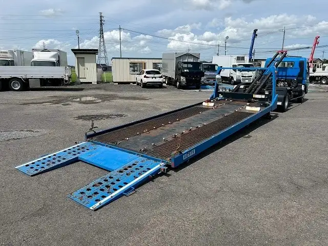 三菱 キャンター 小型 車両重機運搬 ラジコン ウインチの中古トラック画像7