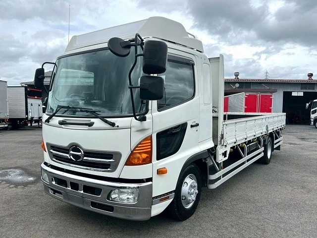 日野 レンジャー 中型/増トン 平ボディ 床鉄板 アルミブロック の中古トラック【車両No.159630】