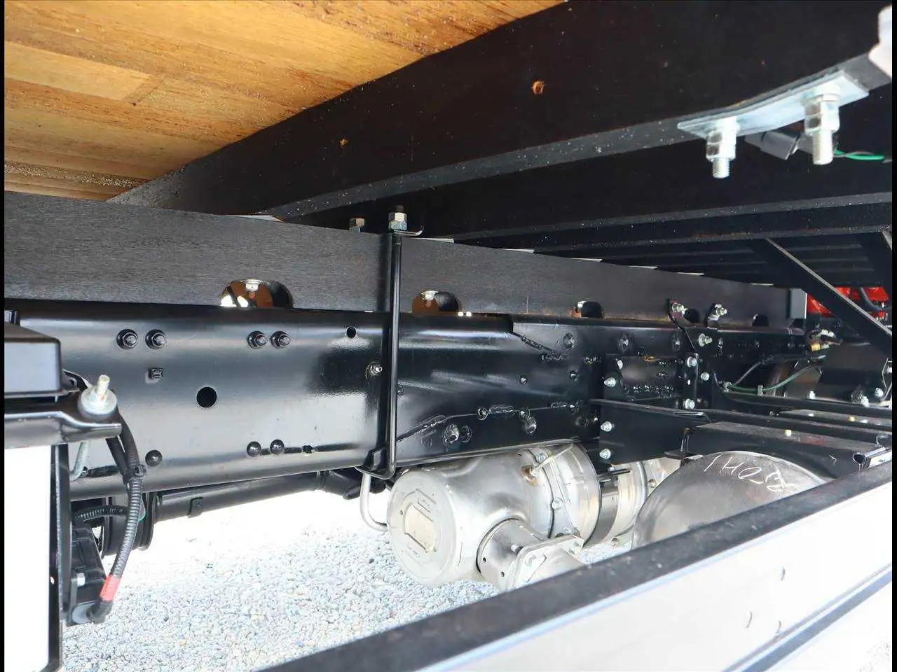 三菱 ファイター 中型/増トン 車両重機運搬 4段クレーン ラジコンの中古トラック画像像17