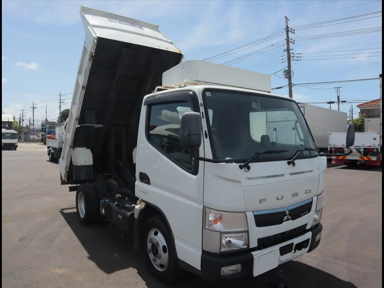 三菱 キャンター 小型 ダンプ 強化 2PG-FBA60の中古トラック画像2