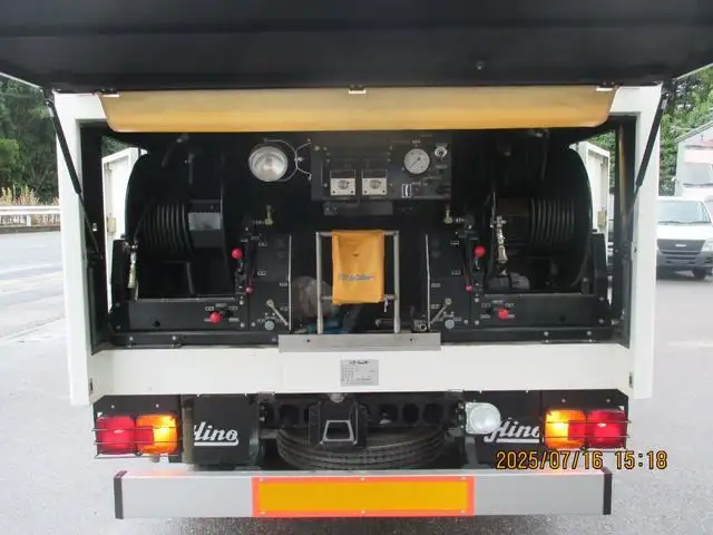 日野 レンジャー 中型/増トン タンク車 高圧洗浄車 PB-FD7JGFAの中古トラック画像6