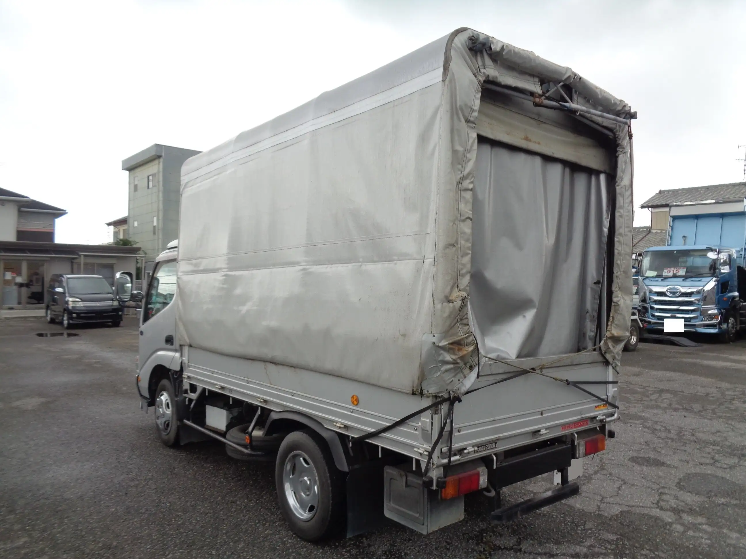 日野 デュトロ 小型 ウイング 幌ウイング BDG-XZU508Mの中古トラック画像4