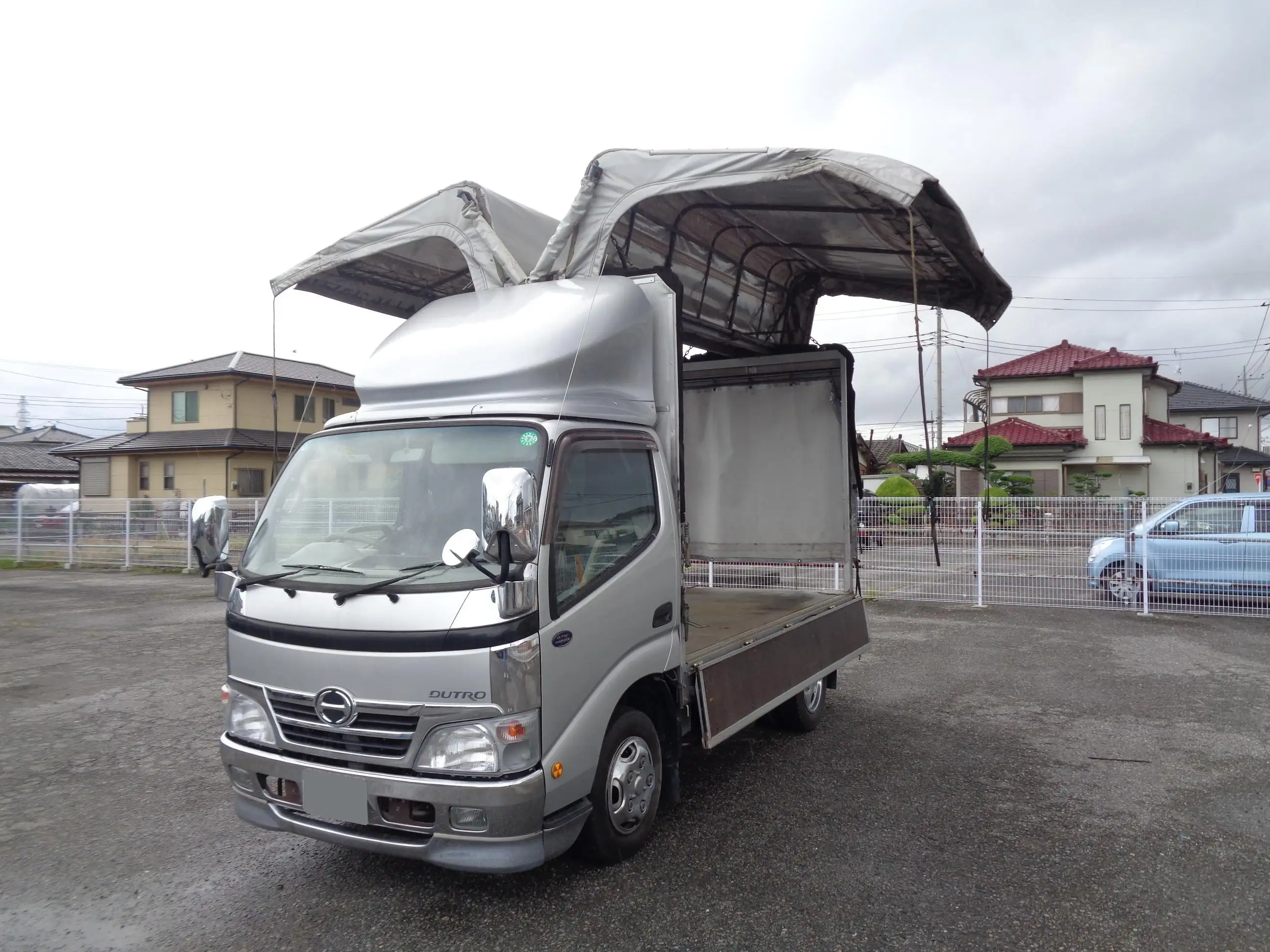 日野 デュトロ 小型 ウイング 幌ウイング BDG-XZU508Mの中古トラック画像5