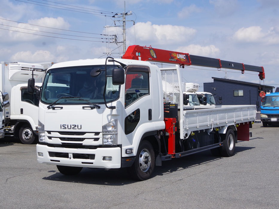 いすゞ フォワード 中型/増トン クレーン付 4段 ラジコン の中古トラック【車両No.179113】