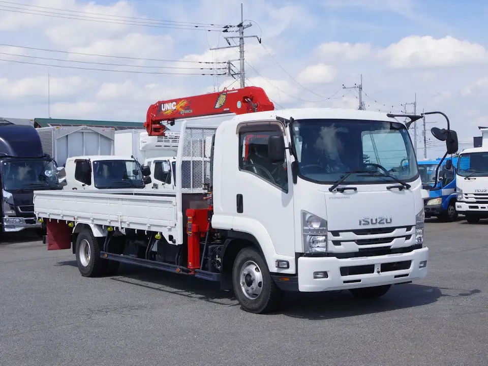 いすゞ フォワード 中型/増トン クレーン付 4段 ラジコンの中古トラック画像2
