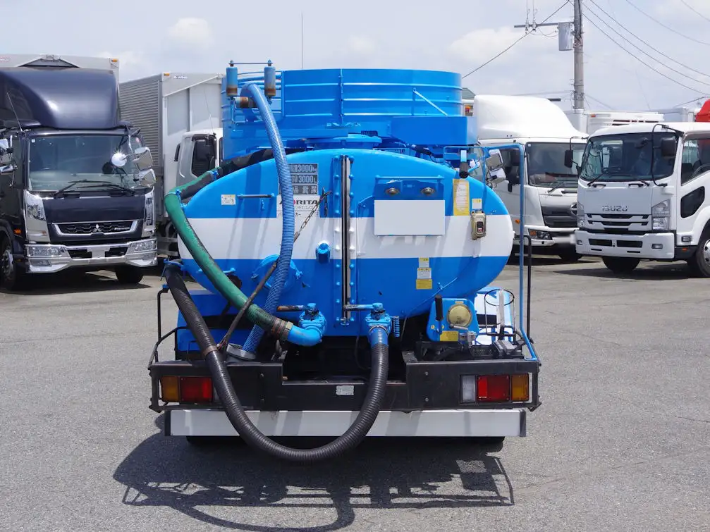 日野 デュトロ 小型 タンク車 バキューム PB-XZU301Eの中古トラック画像4