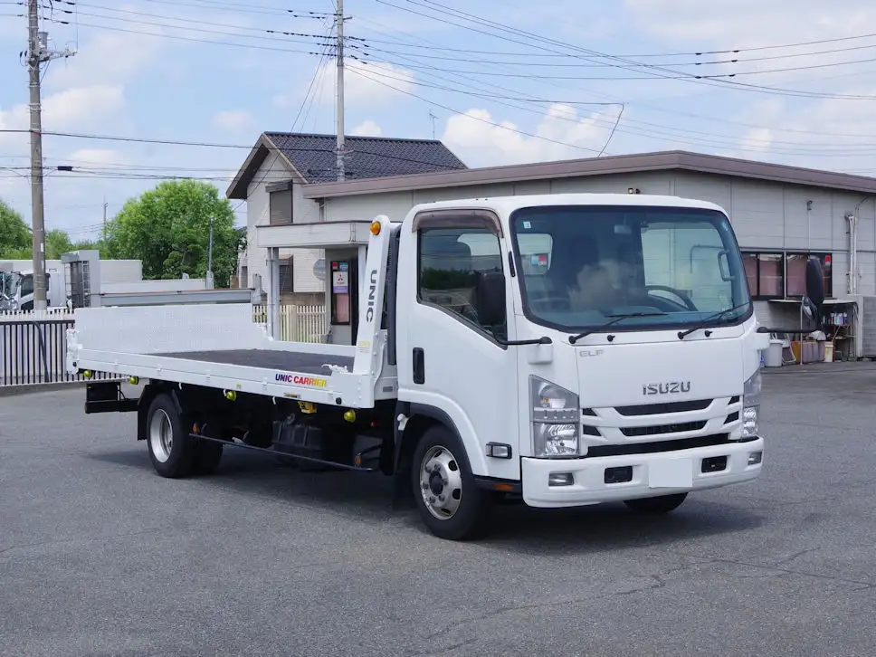 いすゞ エルフ 小型 車両重機運搬 ラジコン ウインチの中古トラック画像2
