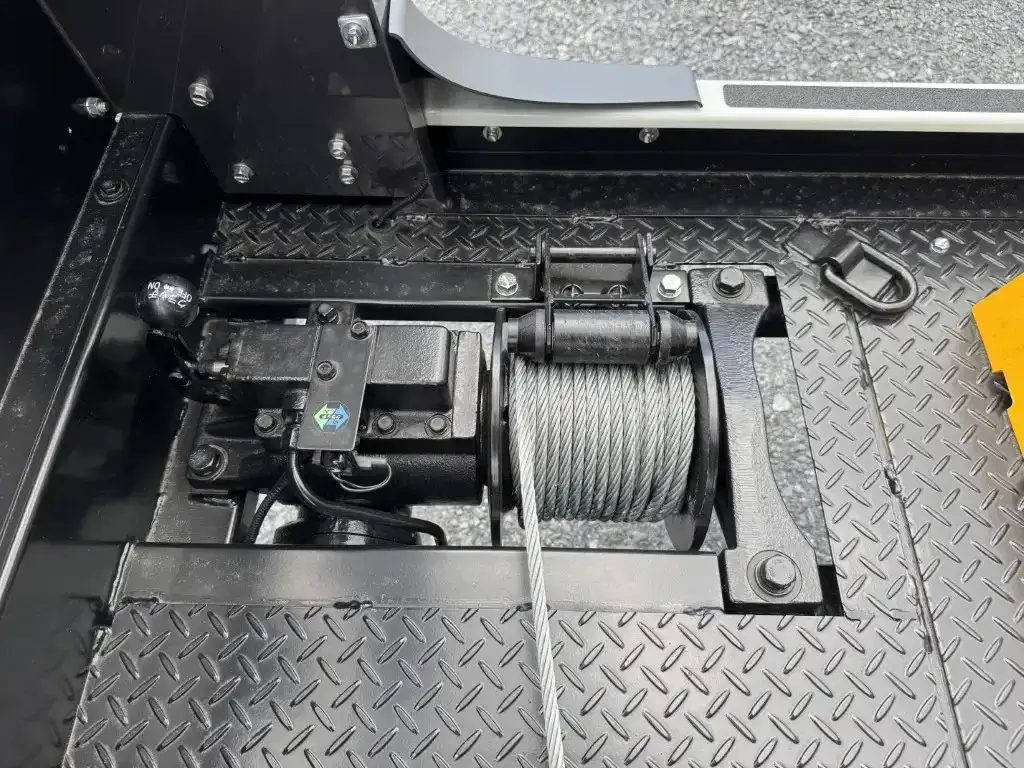 三菱 キャンター 小型 車両重機運搬 ラジコン ウインチの中古トラック画像8