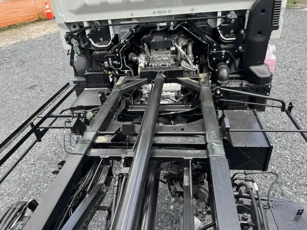 三菱 キャンター 小型 車両重機運搬 ラジコン ウインチの中古トラック画像15