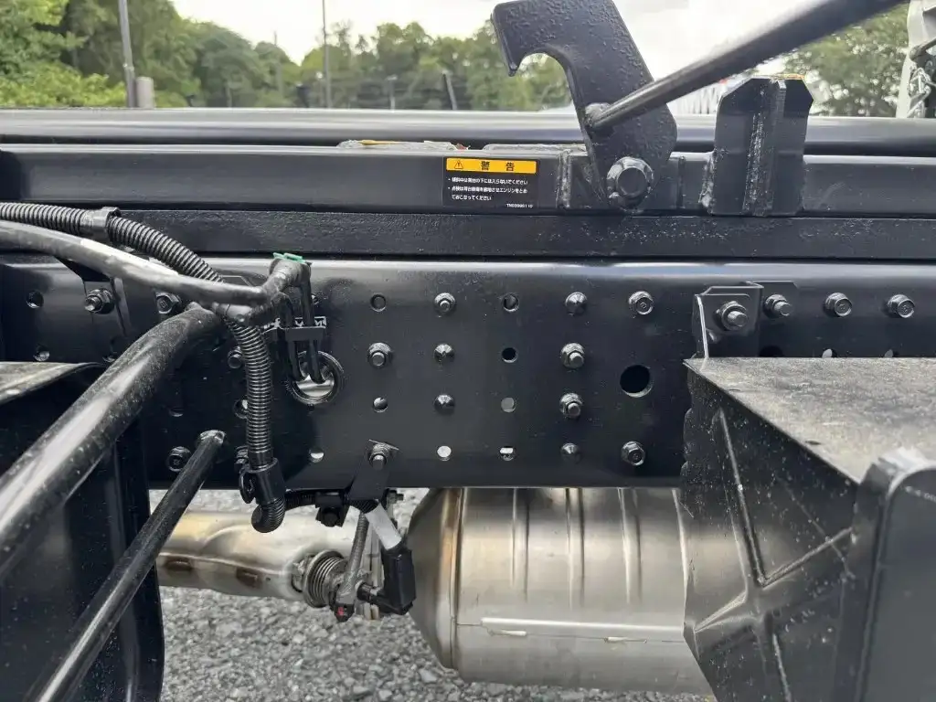 三菱 キャンター 小型 車両重機運搬 ラジコン ウインチの中古トラック画像18