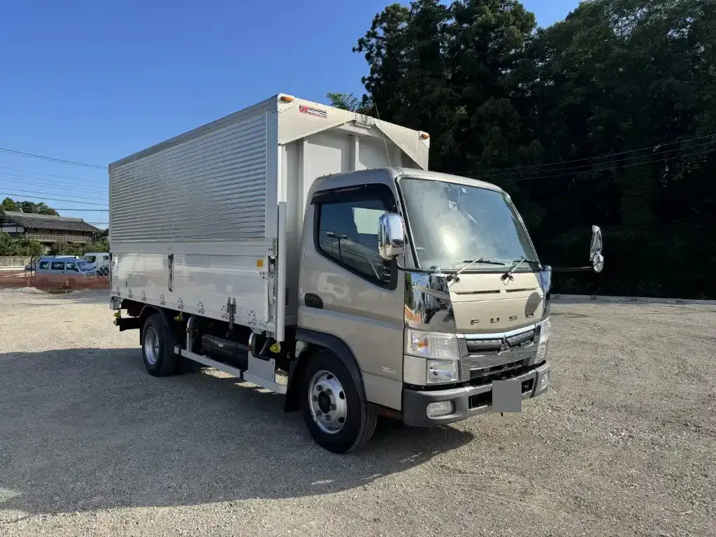 三菱 キャンター 小型 ウイング 床鉄板 TPG-FEA80の中古トラック画像2