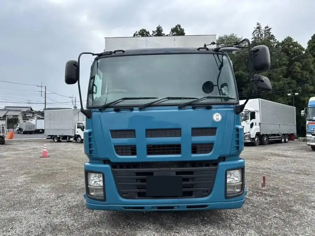 いすゞ ギガ 大型 平ボディ アルミブロック エアサスの中古トラック画像2