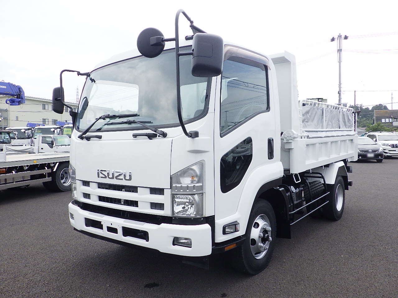 いすゞ フォワード 中型/増トン ダンプ コボレーン ベッド の中古トラック【車両No.138354】