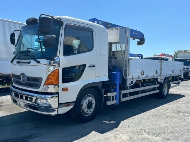 日野 レンジャー 中型/増トン クレーン付 4段 ラジコン の中古トラック【車両No.183170】