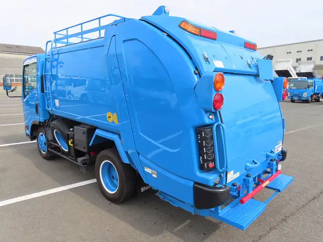 いすゞ エルフ 小型 パッカー車 巻き込み式 回転ダンプ式の中古トラック画像6